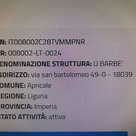 Διαμέρισμα U Barbe'